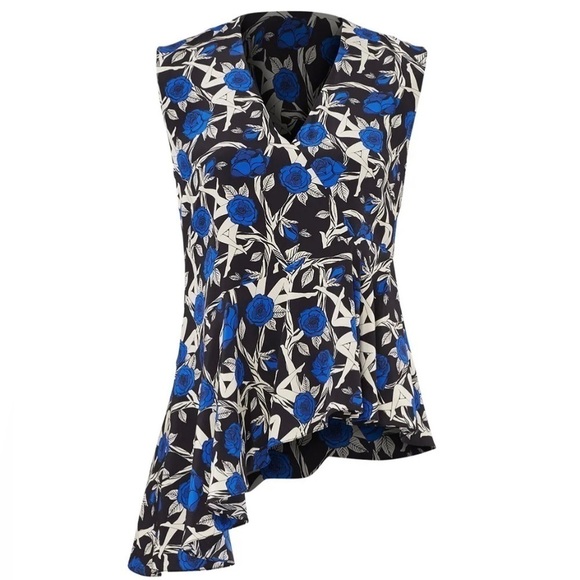 Jason Wu Collection Stem Silk top in size 0. EUC - Picture 1 of 9
